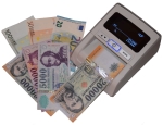 Automata bankjegyviszgáló nagyítható